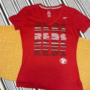 Women’s Nike Cooperstown Collection Cincinnati Reds T-shirt size M